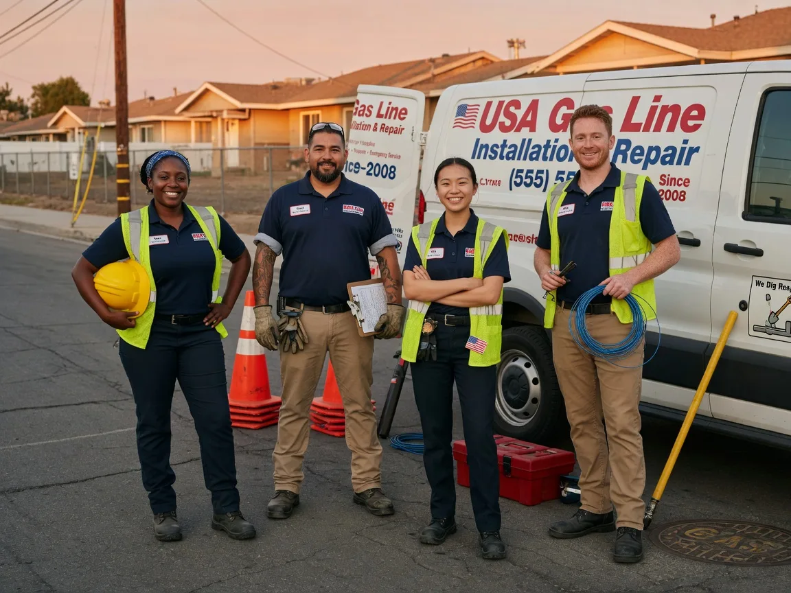 Gas Line Installation company in Jemison, AL